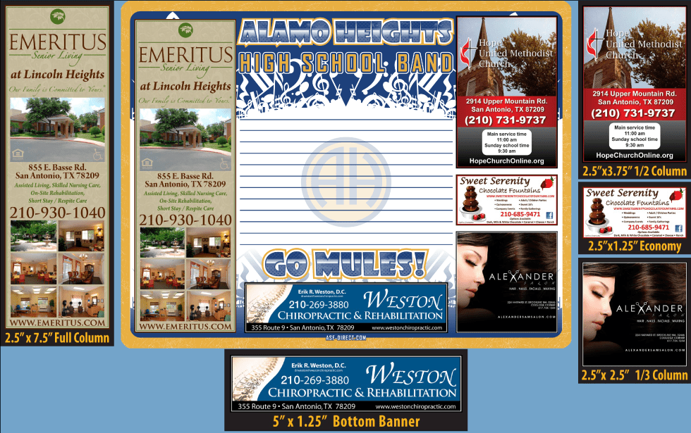 Large Magnet Ad Samples