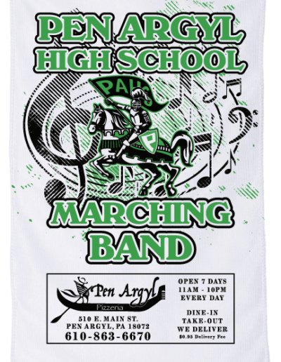 Dark Green Rally Towel