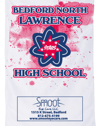 Navy & Red Rally Towel