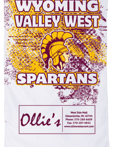 Athletic Gold & Maroon Rally Towel