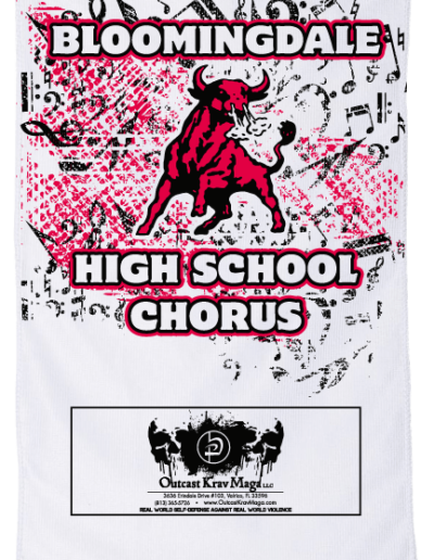 Red Rally Towel